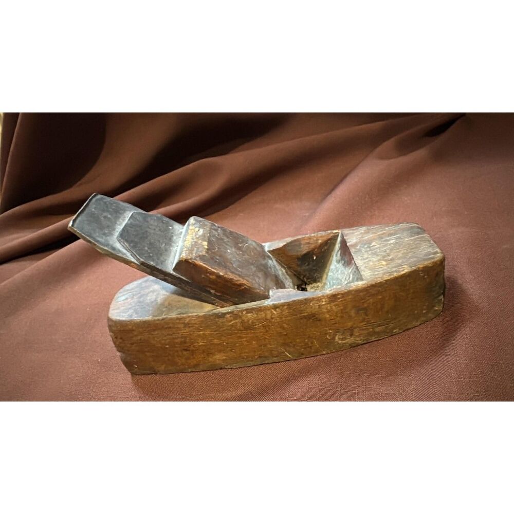 Vintage Antique Old Wood Planer Farmhouse  Rustic Carpentry